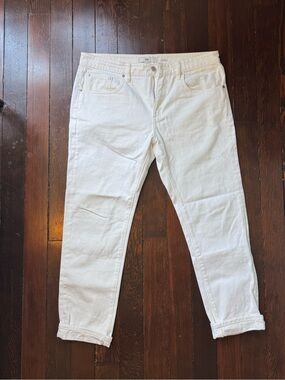 Kith Stafford 101 White Denim Straight-Leg Jeans